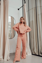 Load image into Gallery viewer, WIDE PANTS RASPBERRY CREAM
